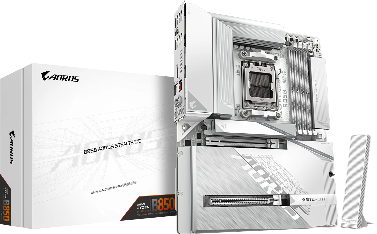Gigabyte B850 AORUS STEALTH ICE (Rev. 1.0)